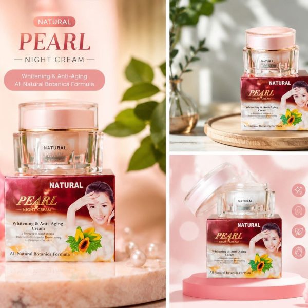 Natural Pearl night cream